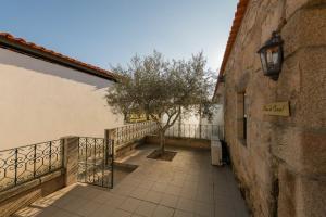 Ein Balkon oder eine Terrasse in der Unterkunft Quinta Sta Luzia Carrascal