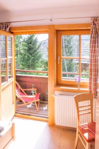 Balkon lub taras w obiekcie Karnerhof