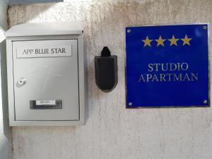 Certyfikat, podpis lub inny dokument wystawiony w obiekcie Blue Star