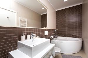 Koupelna v ubytování Dream Hotel