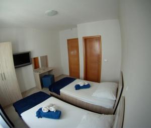 Cama o camas de una habitación en Pansion Nerry