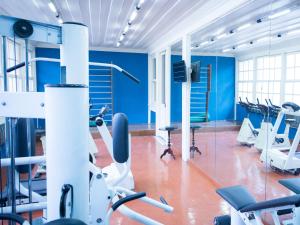 
The fitness center and/or fitness facilities at Hotel Escola Bela Vista
