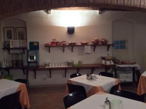 Restaurace v ubytování Albergo Cannon d'Oro