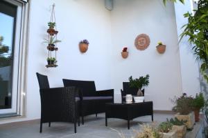 Posezení v ubytování B&B Cafe' Fausu