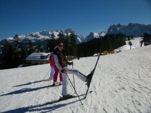 Skifahren in der Pension oder in der Nähe