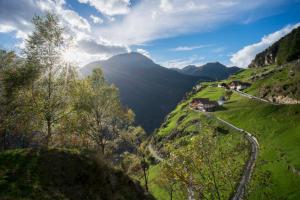 Paesaggio naturale nelle vicinanze dell'affittacamere