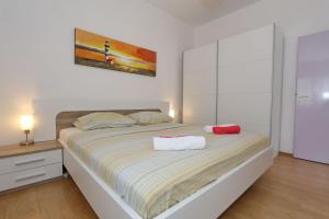 Postel nebo postele na pokoji v ubytování Apartment Dent