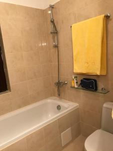 A bathroom at Flora Ski-slope Studio Apartment