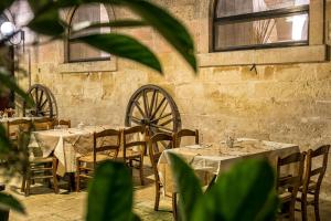 Restaurace v ubytování Masseria Gattamora