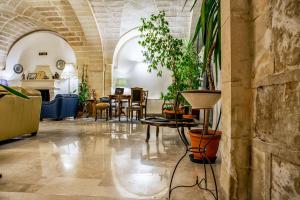 Posezení v ubytování Masseria Gattamora