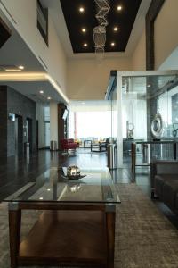 Istumisnurk majutusasutuses Lithio Hotel
