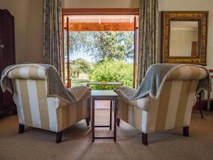 Χώρος καθιστικού στο Leeuwenbosch Country House - Amakhala Game Reserve