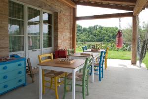 Zahrada ubytování Biancopecora