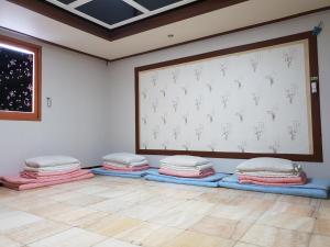 Posezení v ubytování Plus Motel