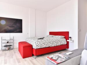 Postel nebo postele na pokoji v ubytování Penthouse Beyond Amadores