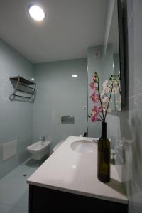 Phòng tắm tại Monte da Eira