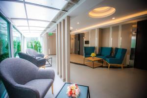 Posezení v ubytování Golden City Rayong Hotel