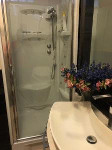 Kúpeľňa v ubytovaní Le Rose dell'Etna - Intero Appartamento