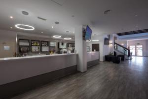 The lobby or reception area at Aparthotel las Dunas Még 37 kép