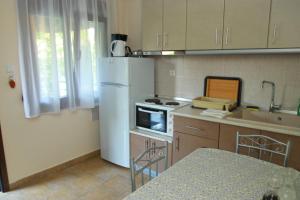Кухня или мини-кухня в Katina's House
