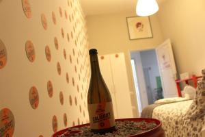 Postel nebo postele na pokoji v ubytování La Sosta Navarra Bed & Beer