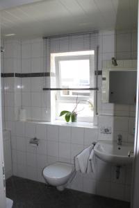 Koupelna v ubytování Hotel Gramlich