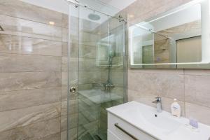 Koupelna v ubytování Apartment Petra 14