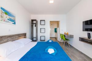 TV a/nebo společenská místnost v ubytování Apartment Petra 14