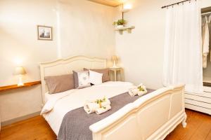 Posteľ alebo postele v izbe v ubytovaní b&b Balcone del Biellese