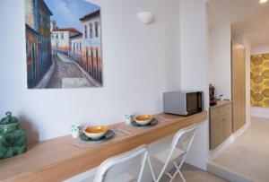 Kuchyň nebo kuchyňský kout v ubytování B&b Don Giovanni
