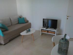 TV a/nebo společenská místnost v ubytování Apartments Barić Kučište