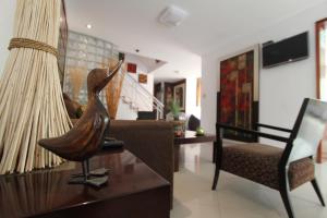 Posezení v ubytování Hotel Chicama