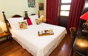 Letto o letti in una camera di Hotel l'Impératrice