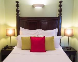 Letto o letti in una camera di Hotel l'Impératrice