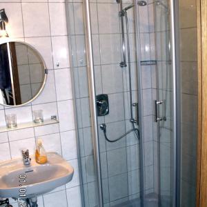 ห้องน้ำของ Landgasthof Zum Hirschen