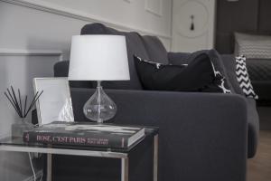 Posedenie v ubytovaní Apartament 51 z miejscem parkingowym