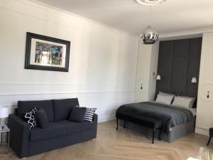 Posedenie v ubytovaní Apartament 51 z miejscem parkingowym