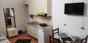 Köök või kööginurk majutusasutuses Berti Apartment