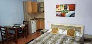 Köök või kööginurk majutusasutuses Berti Apartment