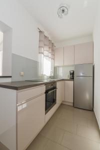 Kuchyň nebo kuchyňský kout v ubytování Apartment Roko