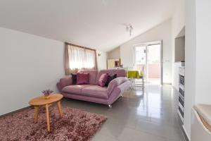 Posezení v ubytování Apartment Roko
