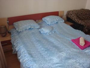 Postel nebo postele na pokoji v ubytování Apartmán Rudná