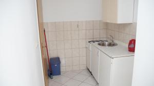 Kuchyň nebo kuchyňský kout v ubytování Apartmani Šipić , Bilo - Primošten