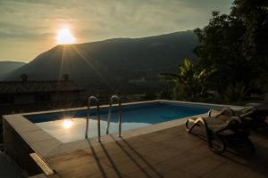Nespecifikovaný výhled na hory nebo výhled na hory při pohledu z bed and breakfast