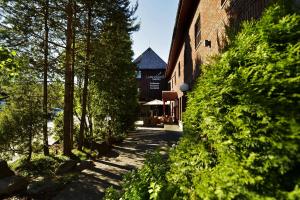 Zahrada ubytování Lampeland Hotel