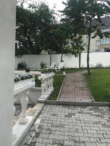 Zahrada ubytování Pension Chevermeto