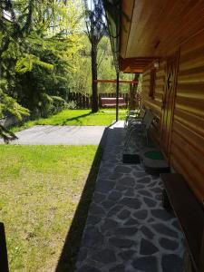 A garden outside Chata Terchová - Vyšné Kamence