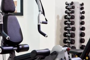 Fitness centrum a/nebo fitness zařízení v ubytování Santo Miramare Beach Resort
