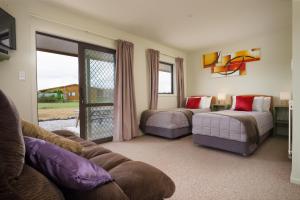 Posezení v ubytování Longbourne Lodge Motel Mosgiel