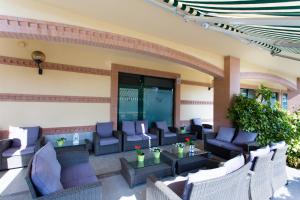 Posezení v ubytování Vald Hotel